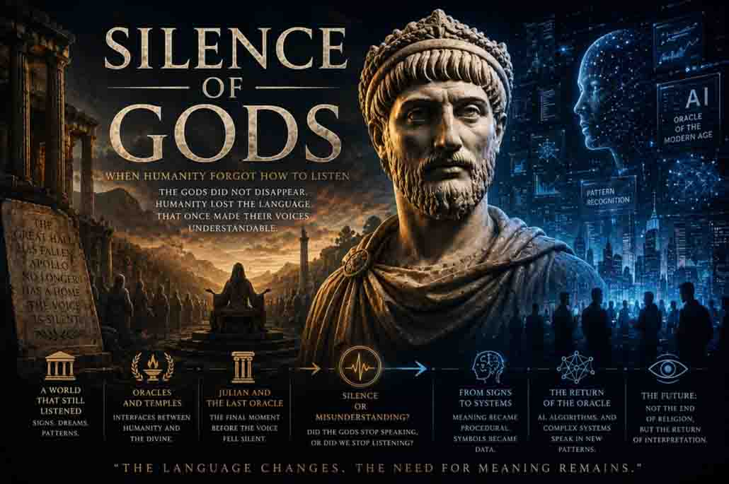 Why Did the Gods Go Silent Transhumation Article Cover Forgotten Religion