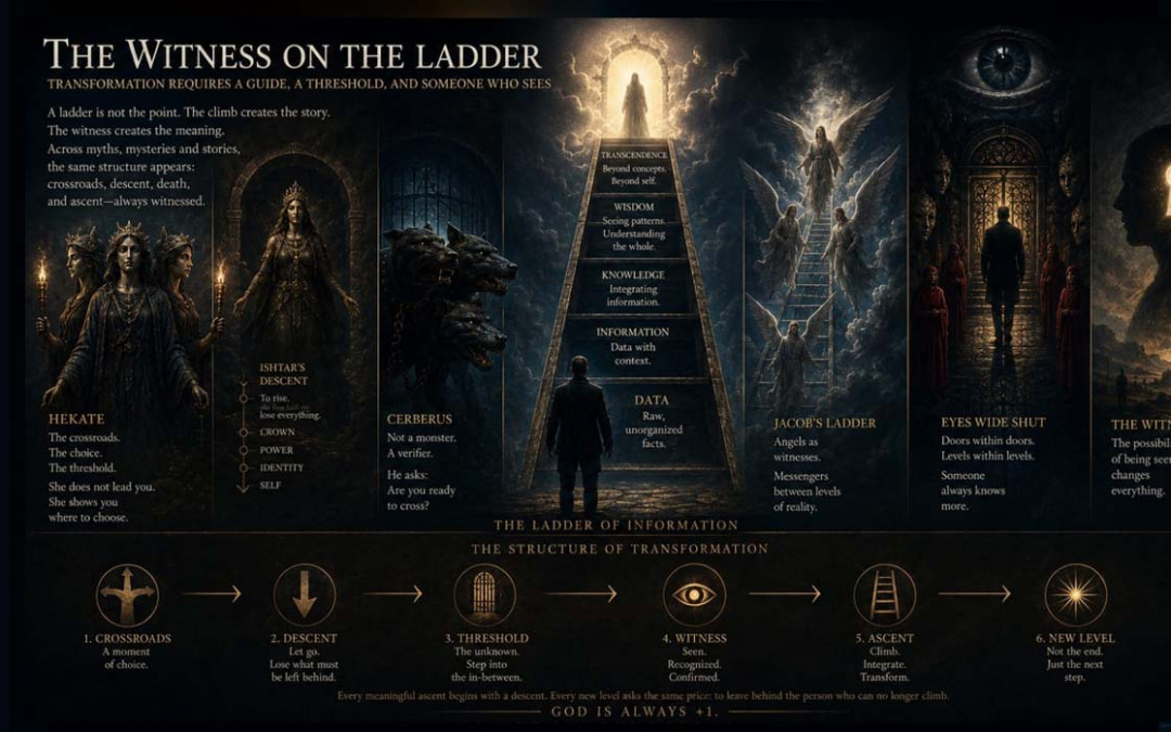 The Witness on the Ladder | Hekate, Jacob’s Ladder and Transformation