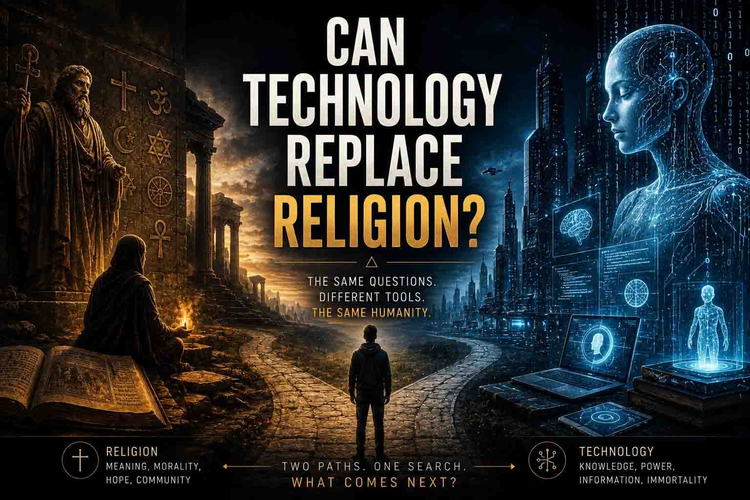 Can Technology Replace Religion Transhumation Article Cover The New Theurgy