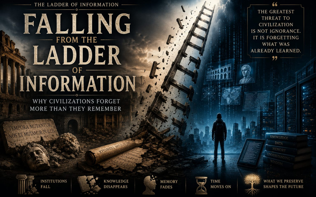 Falling from the Ladder of Information | Why Civilizations Forget