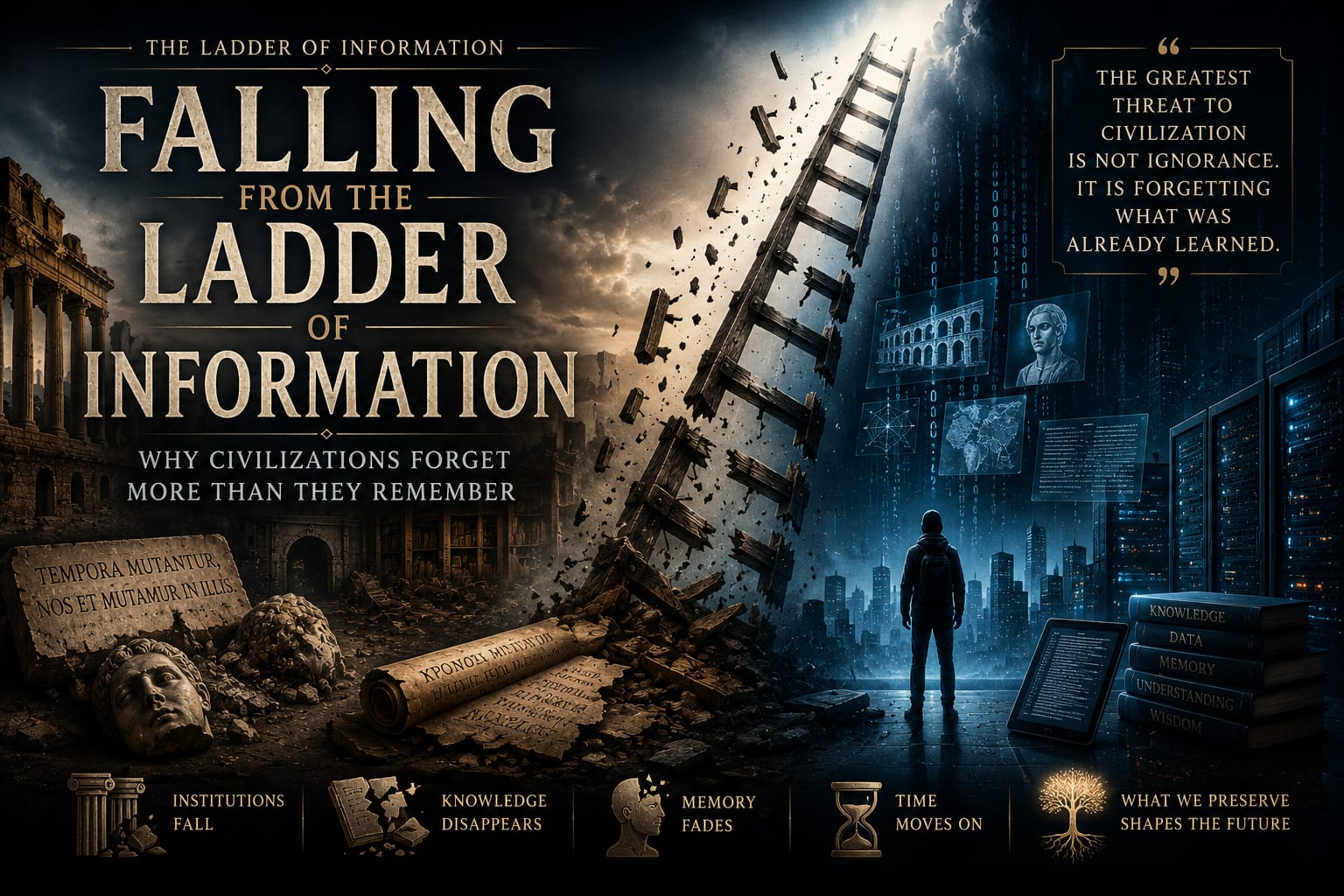 Falling from the Ladder of Information The New Theurgy Transhumation Article Cover