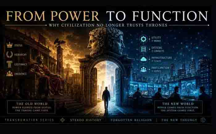 From Power to Function: Why Civilization No Longer Trusts Thrones