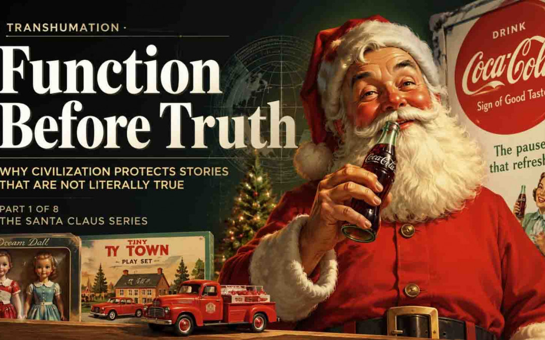 Function Before Truth | Why Civilization Protects Stories