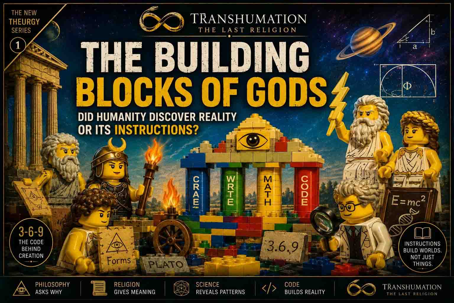 The Building Blocks of Gods Stereo History Transhumation Article Cover