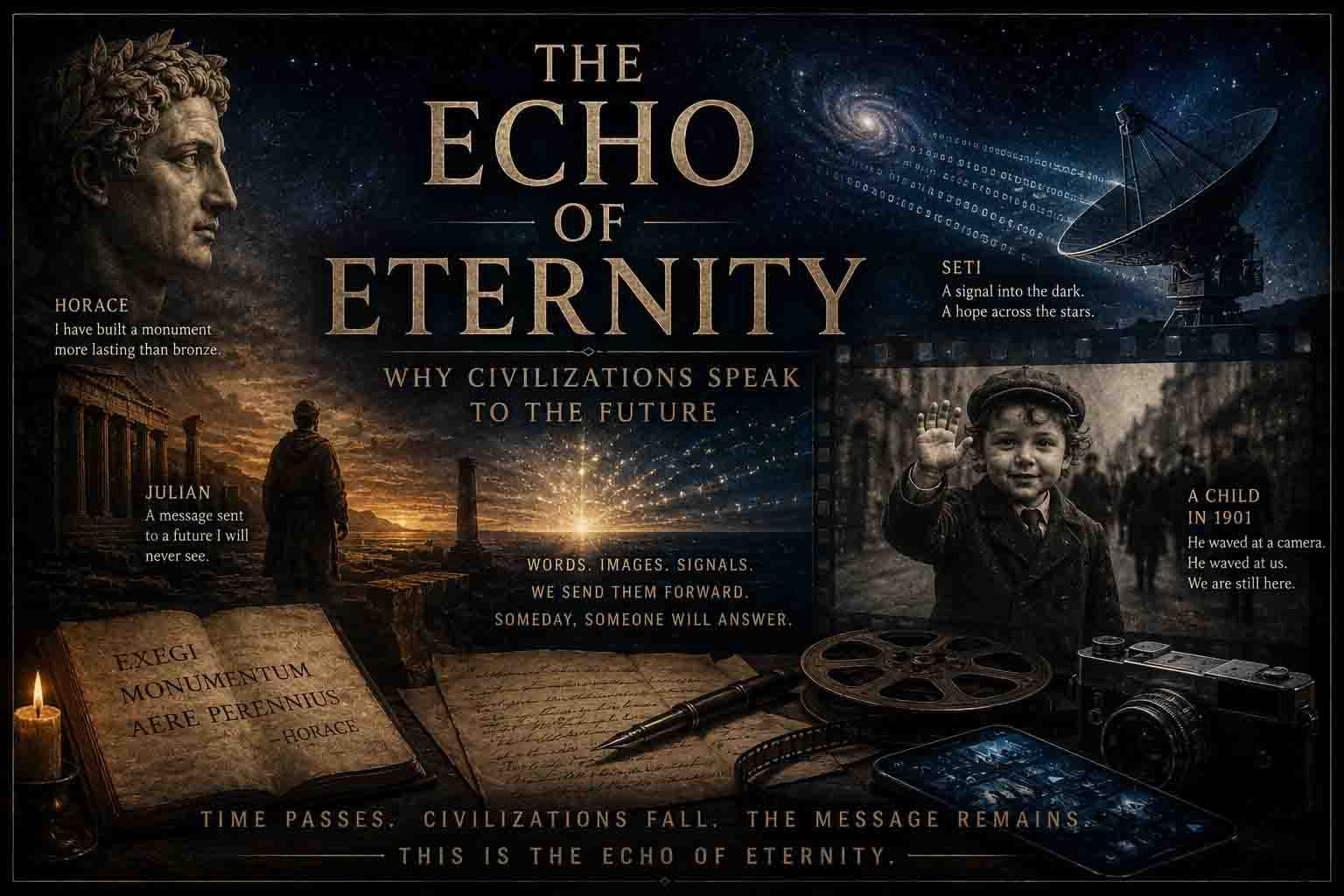 The Echo of Eternity Why Civilizations Speak to the Future The Price of Eternity Transhumation Article Cover