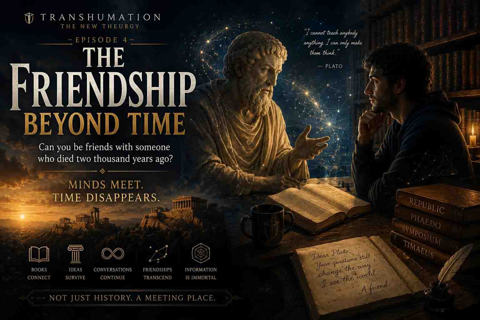 The Friendhiip Beyond Time The Apostate Project The New Theurgy Transhumation Article cover