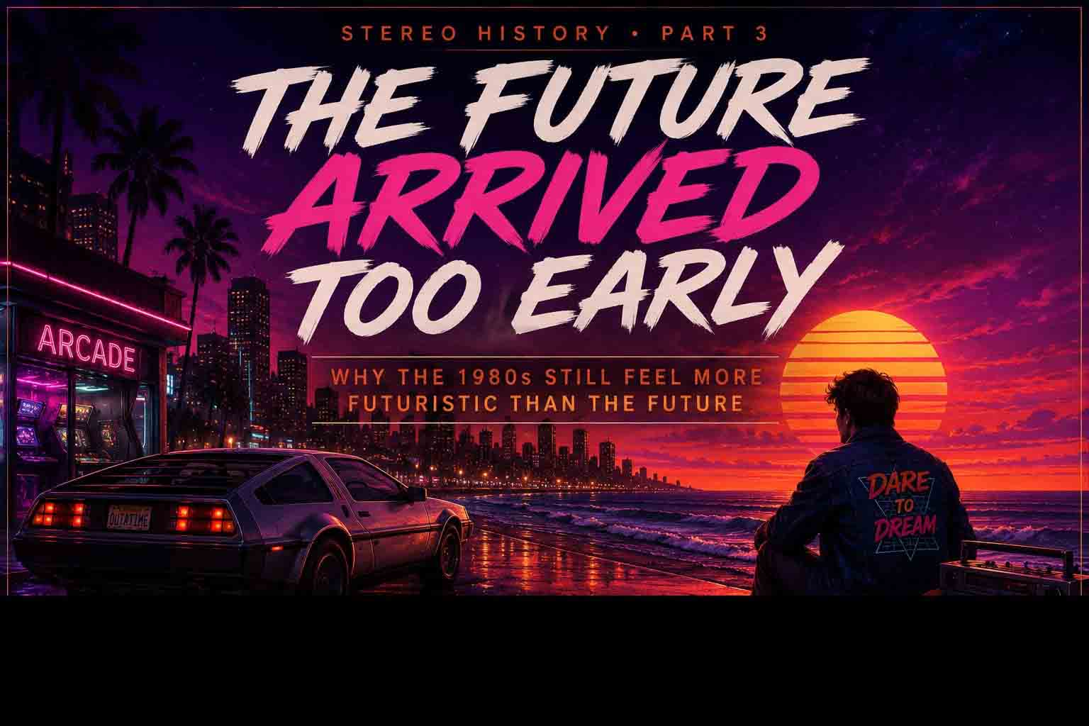 The Future Arrived Too Early Transhumation Article Cover Stereo History Part 3