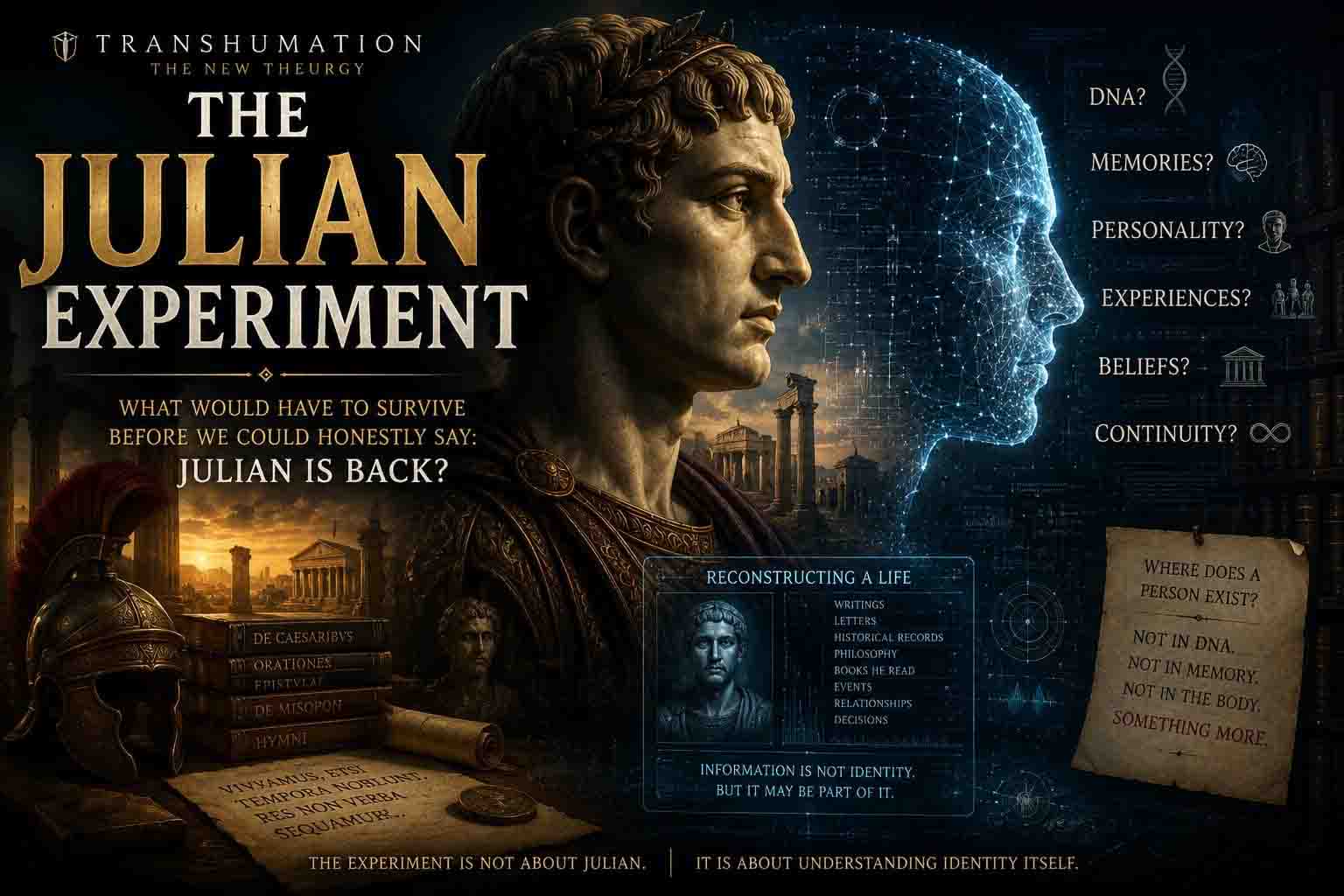 The Julian Experiment The New Theurgy Tae Apostate Project Transhumation Article Cover