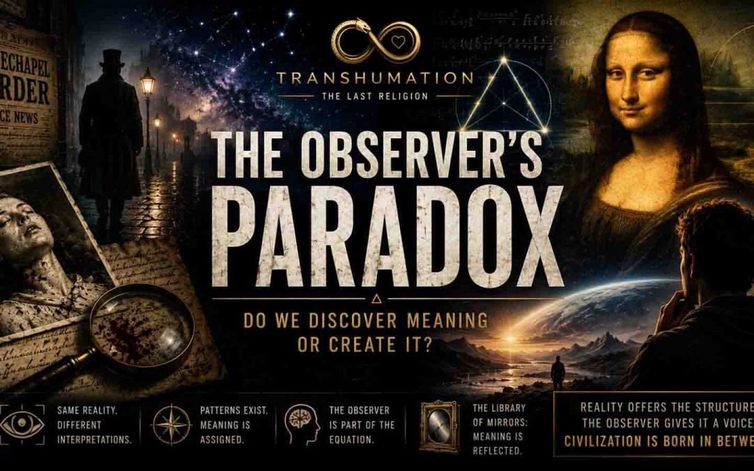 The Observer’s Paradox: Do We Discover Meaning or Create It? | Transhumation