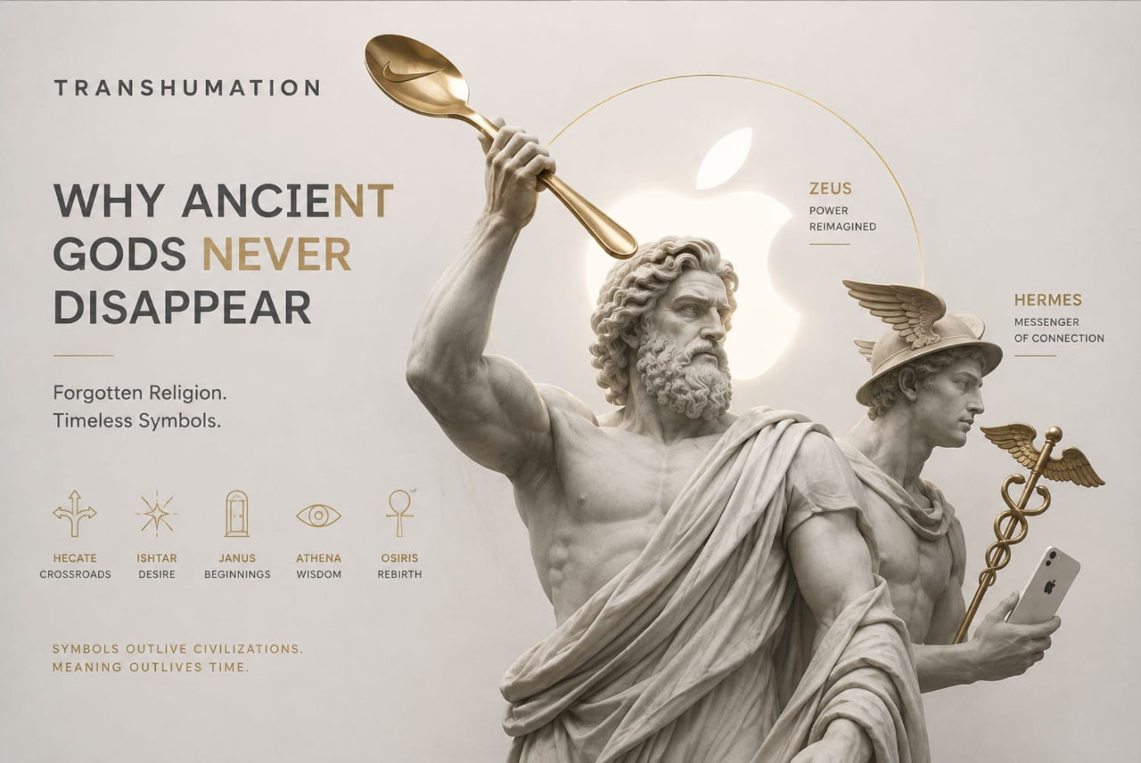 Why Ancient Gods Never Disappear Transhumation Forgotten Religion Article Cover