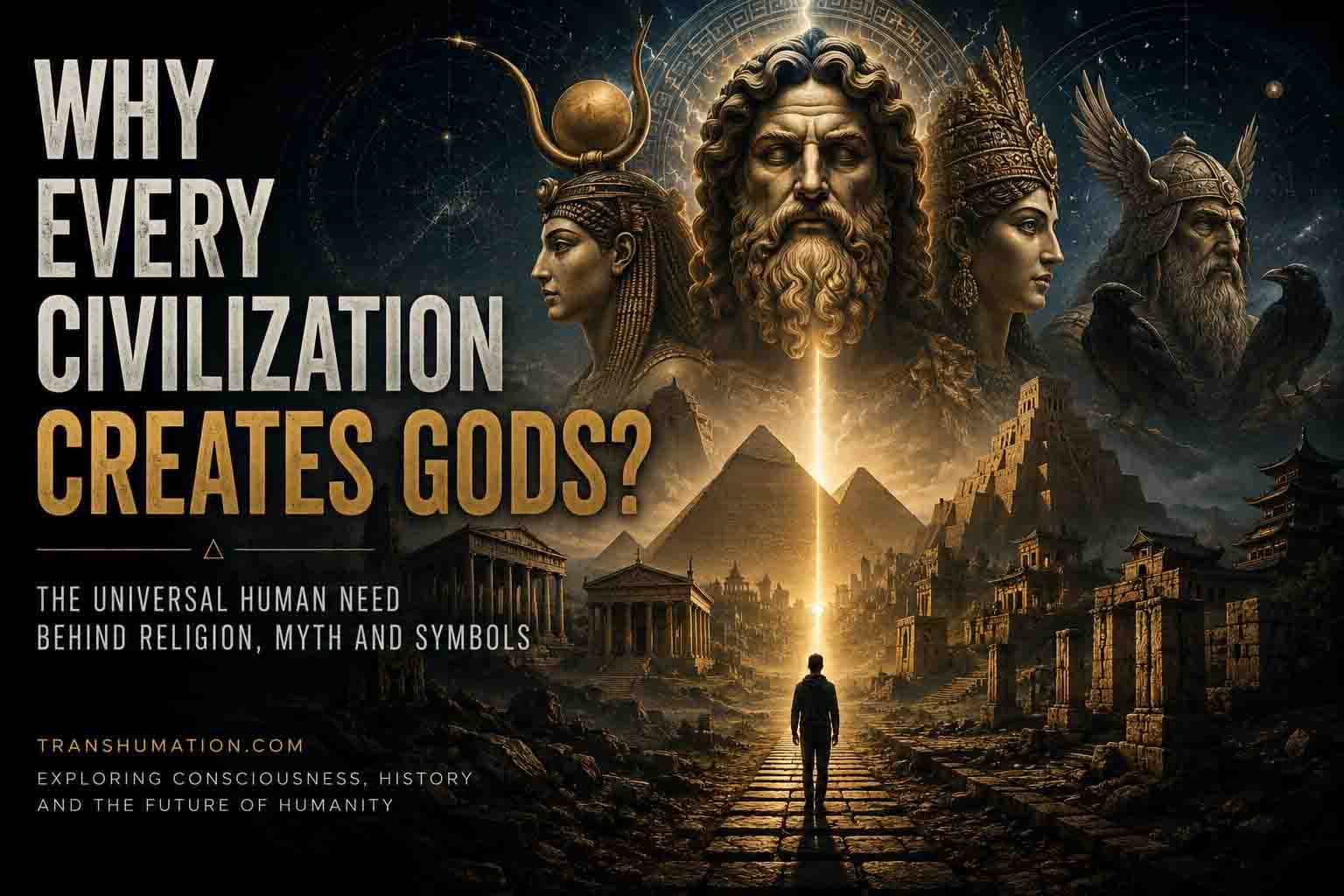 Why Every Civilization Creates Gods Transhumation Article Cover Forgotten Religion