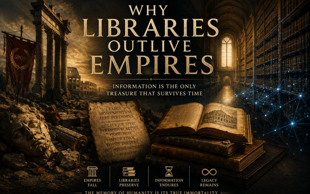 Why Libraries Outlive Empires | Information, Memory and Civilization