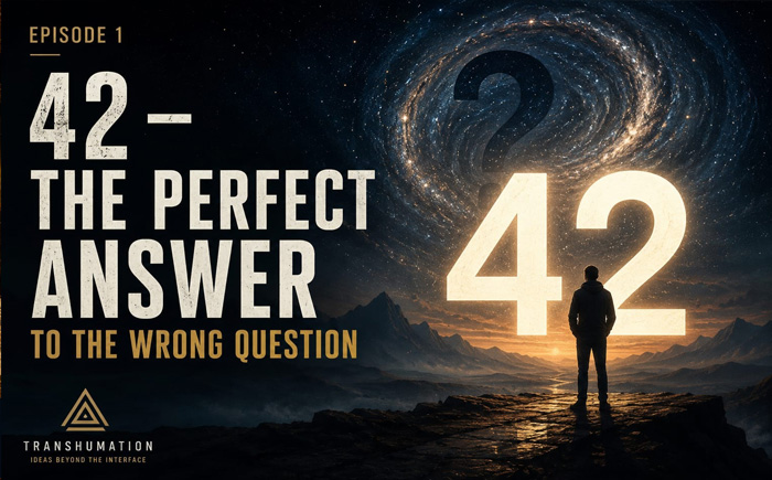 42 The Perfect Answer to the Wrong Question Transhumation Article cover