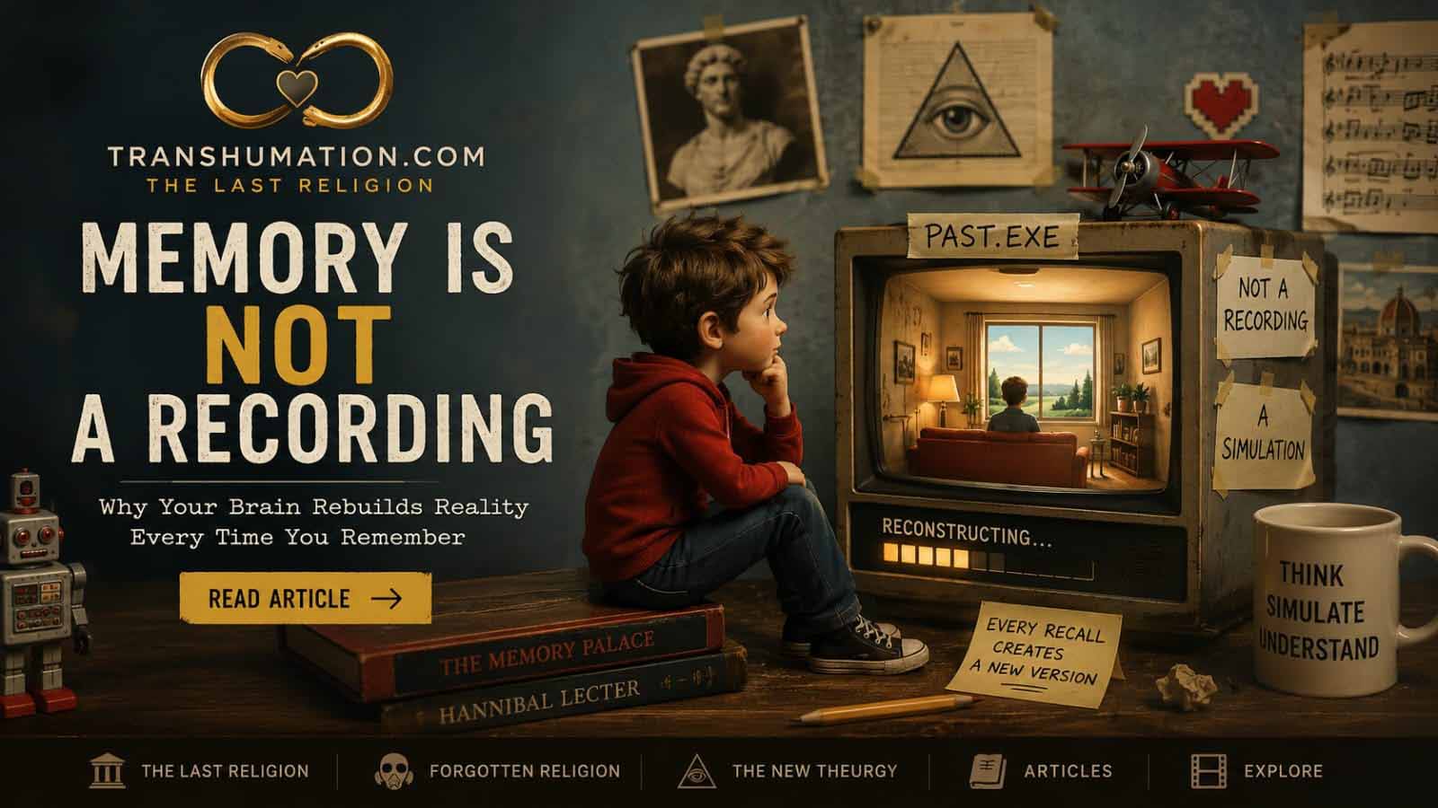 Memory Is Not a Recording Transhumation Article Cover