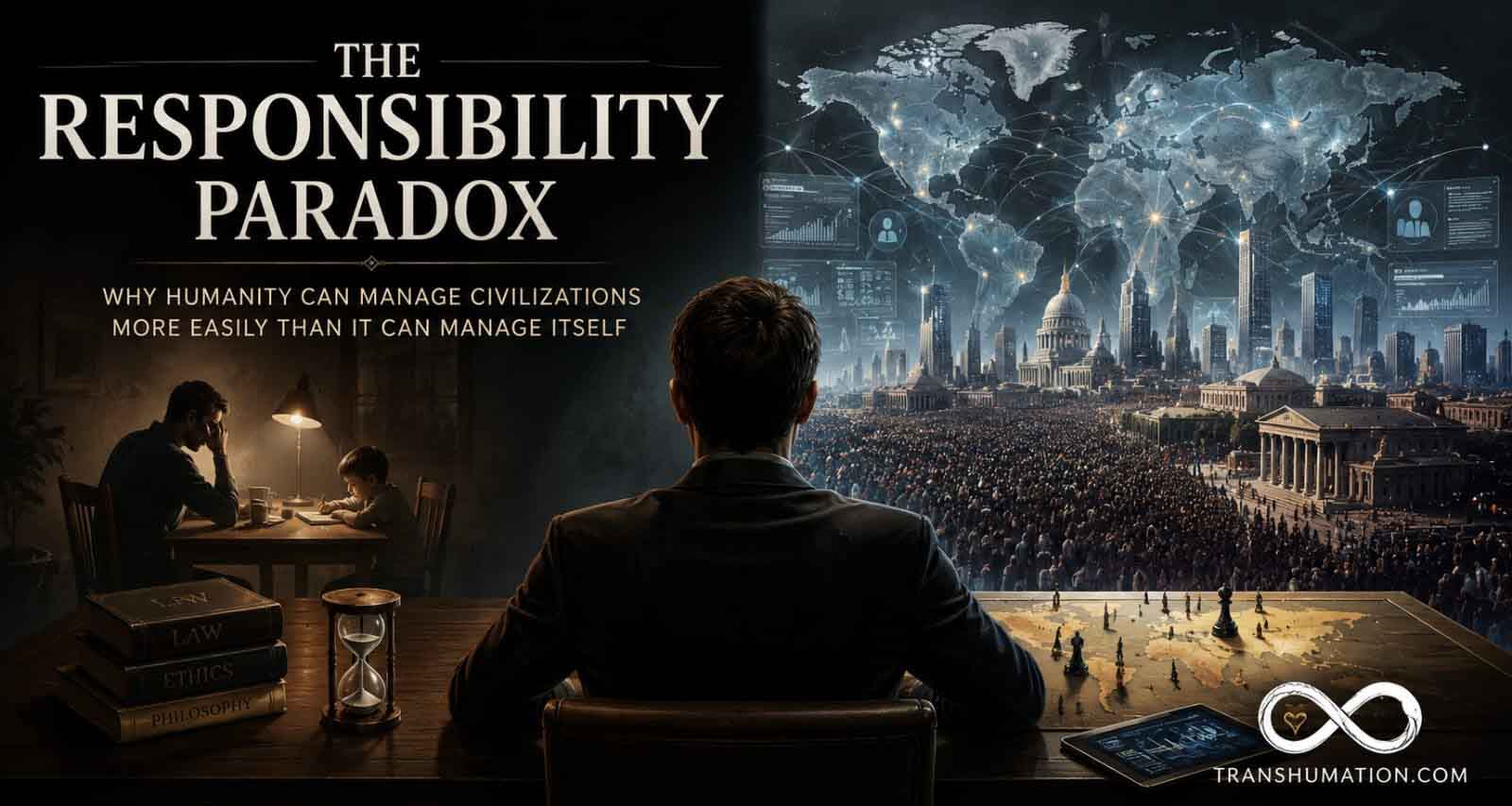 Responsibility Paradox The New Theurgy Transhumation Article Cover