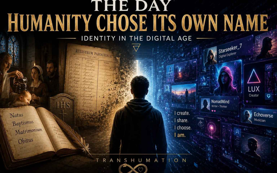The Day Humanity Chose Its Own Name | Identity in the Digital Age