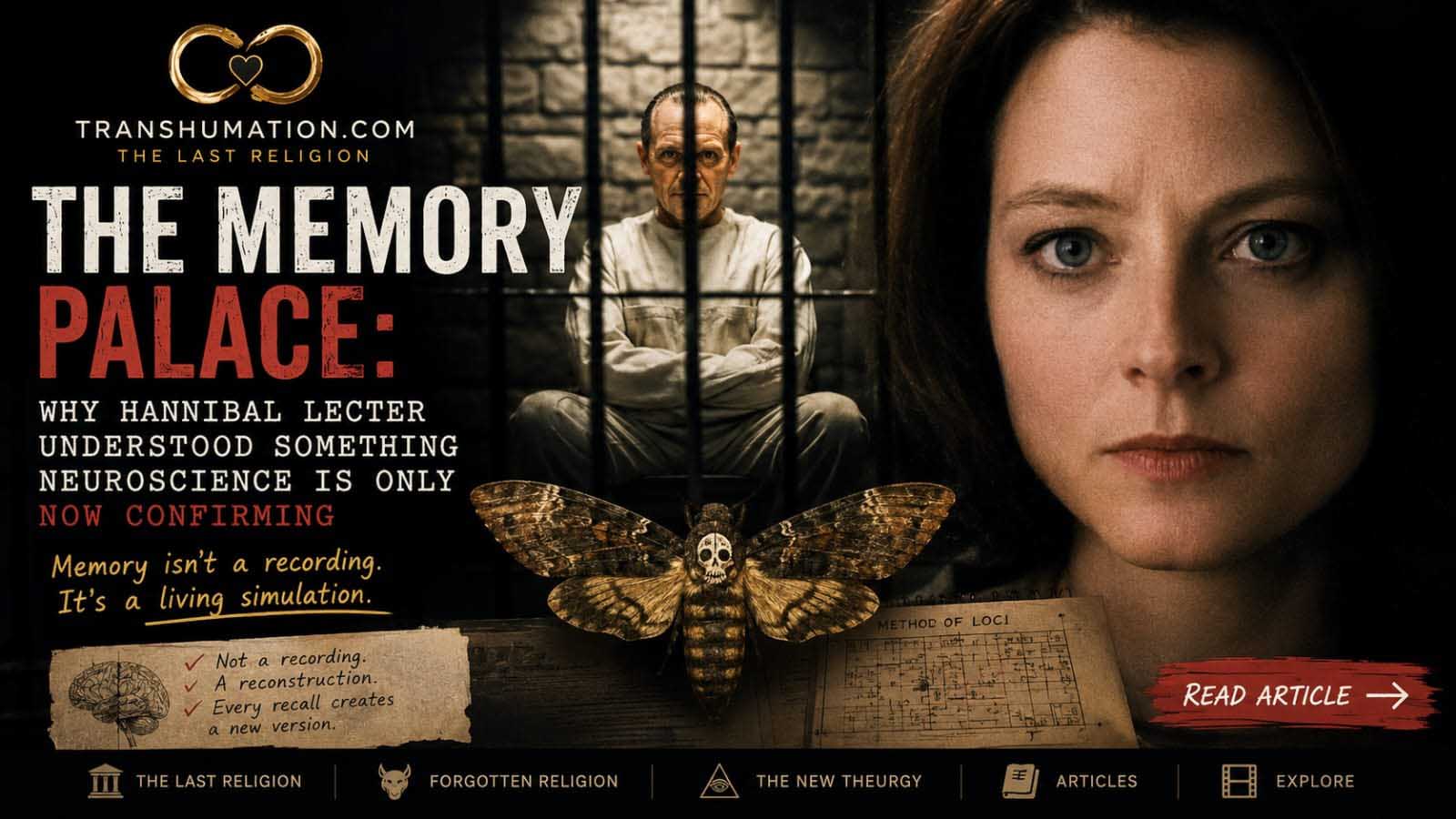 The Memory Palace Explainedn Why Memory Is a Living Simulation Last Religion Transhumation Article Cover