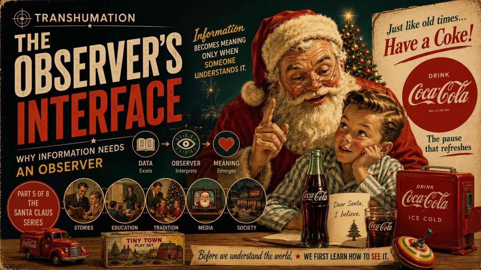 The Observer's Interface Why Information Needs an Observer Last Religion Transhumation Article Cover