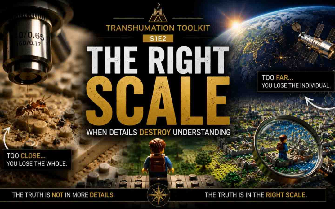 The Right Scale: When Details Destroy Understanding