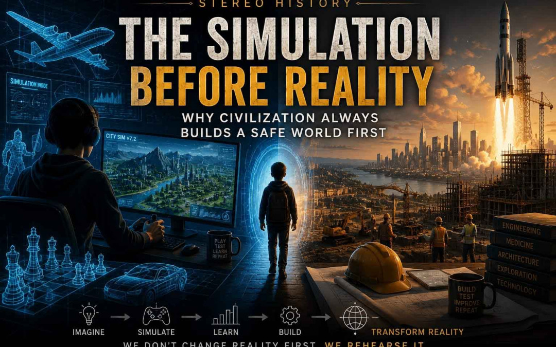 The Simulation Before Reality: Why Civilization Always Builds a Safe World First