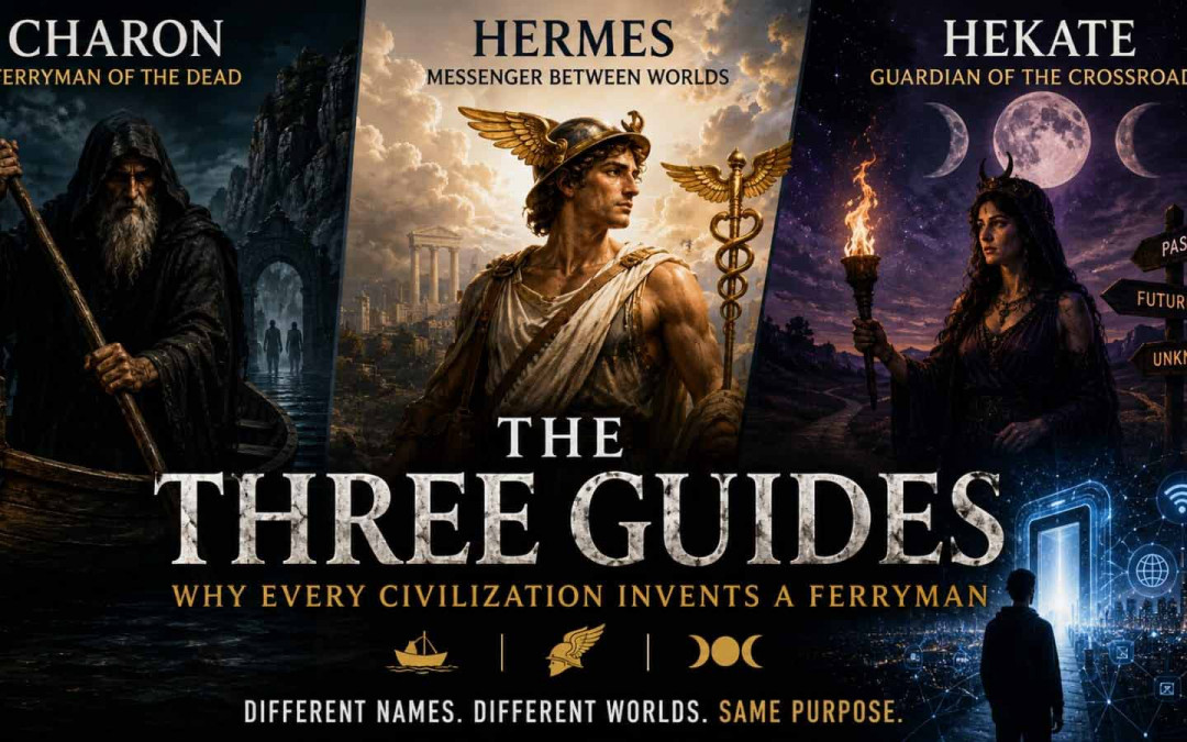 The Three Guides: Why Every Civilization Invents a Ferryman