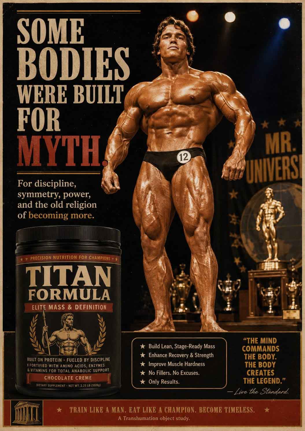 Transhumation Fake Ad Arnold