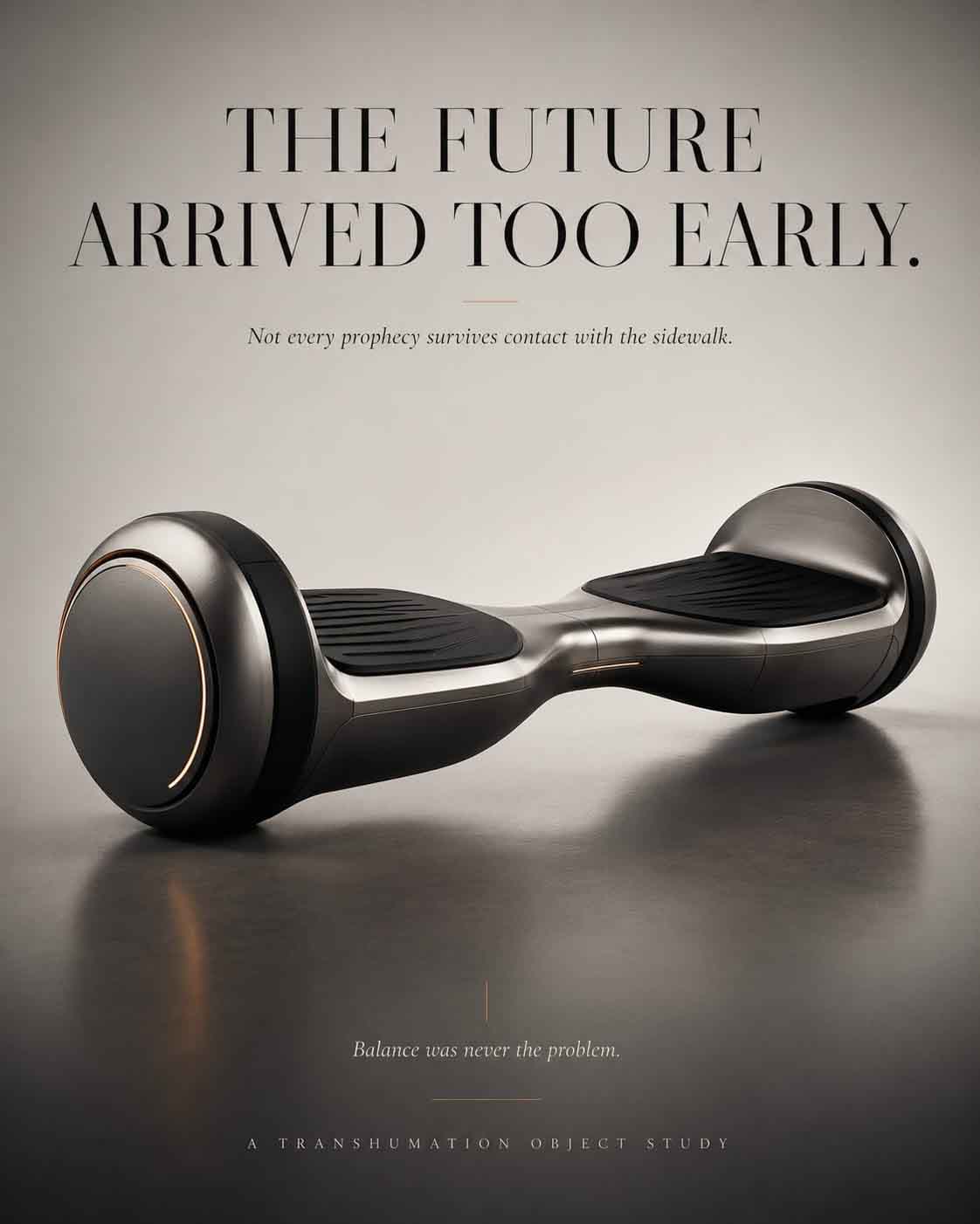 Transhumation Fake Ad Future