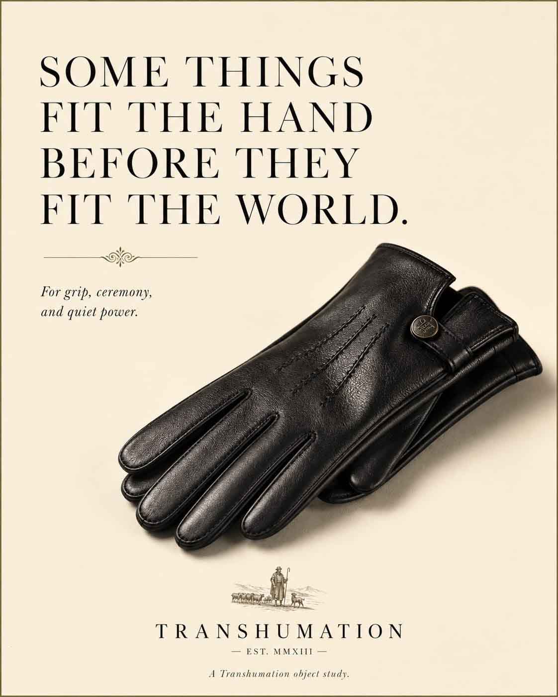 Transhumation Fake Ad Gloves