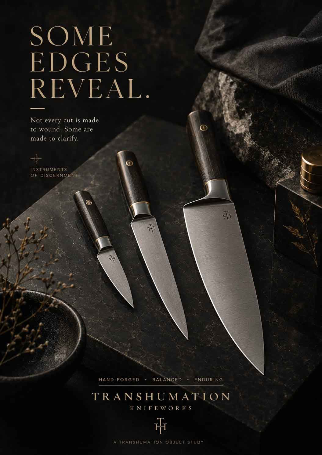 Transhumation Fake Ad Knifes