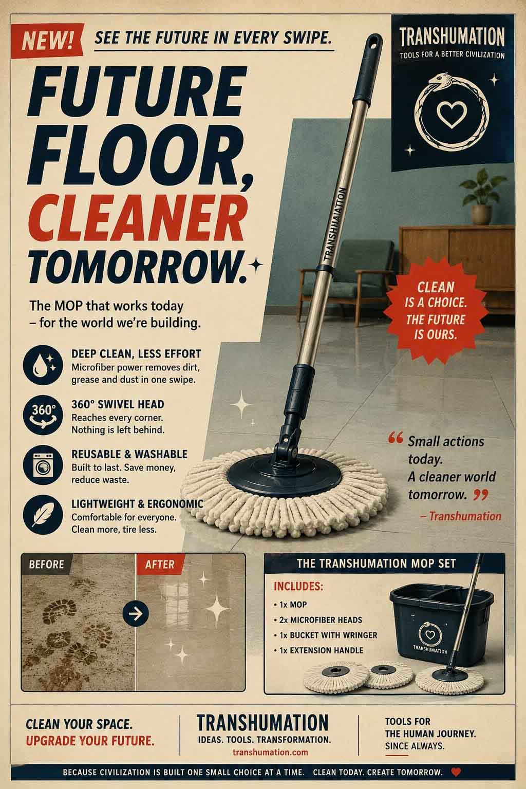 Transhumation Fake Ad Mop
