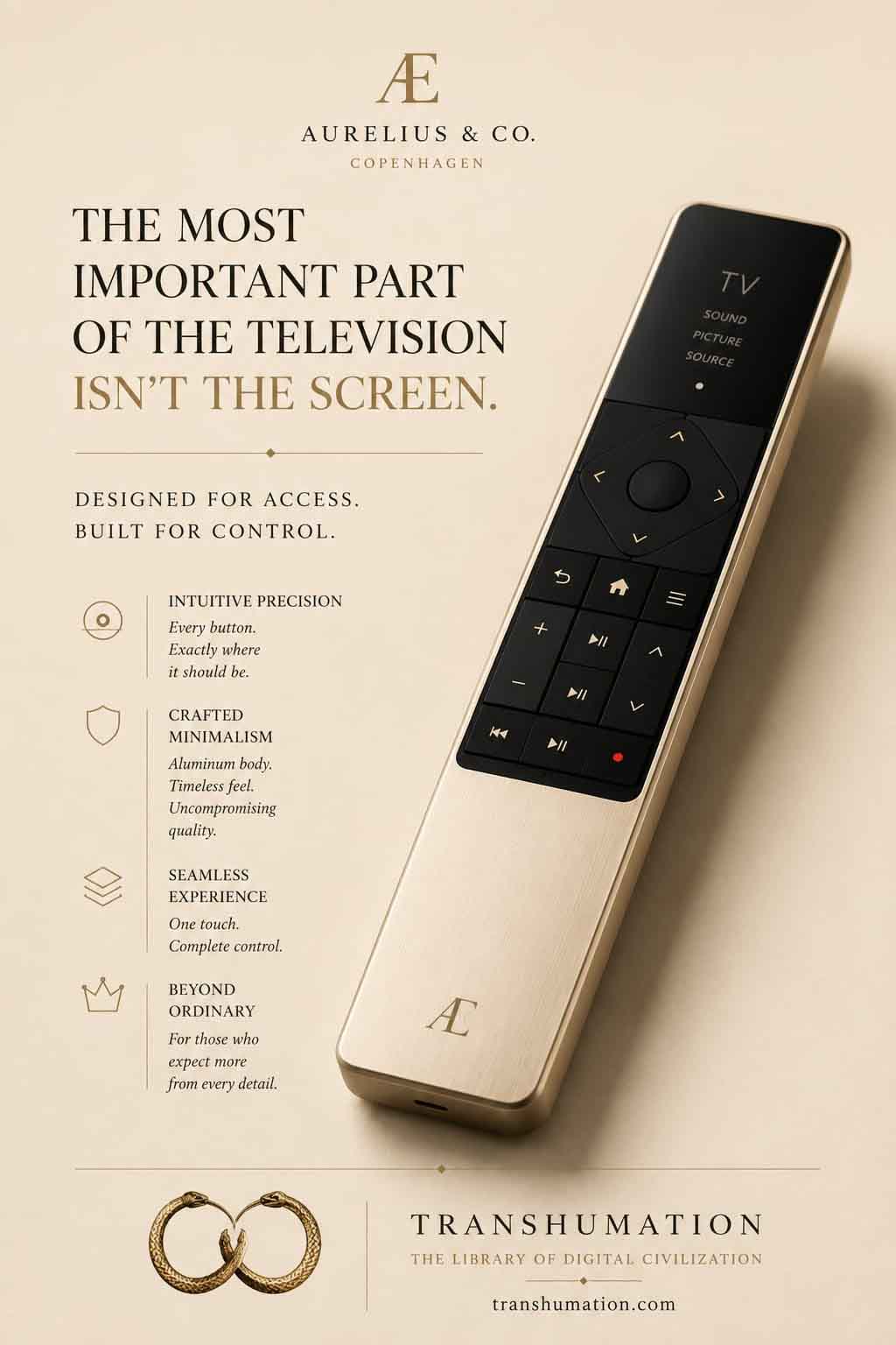 Transhumation Fake Ad Remote Control