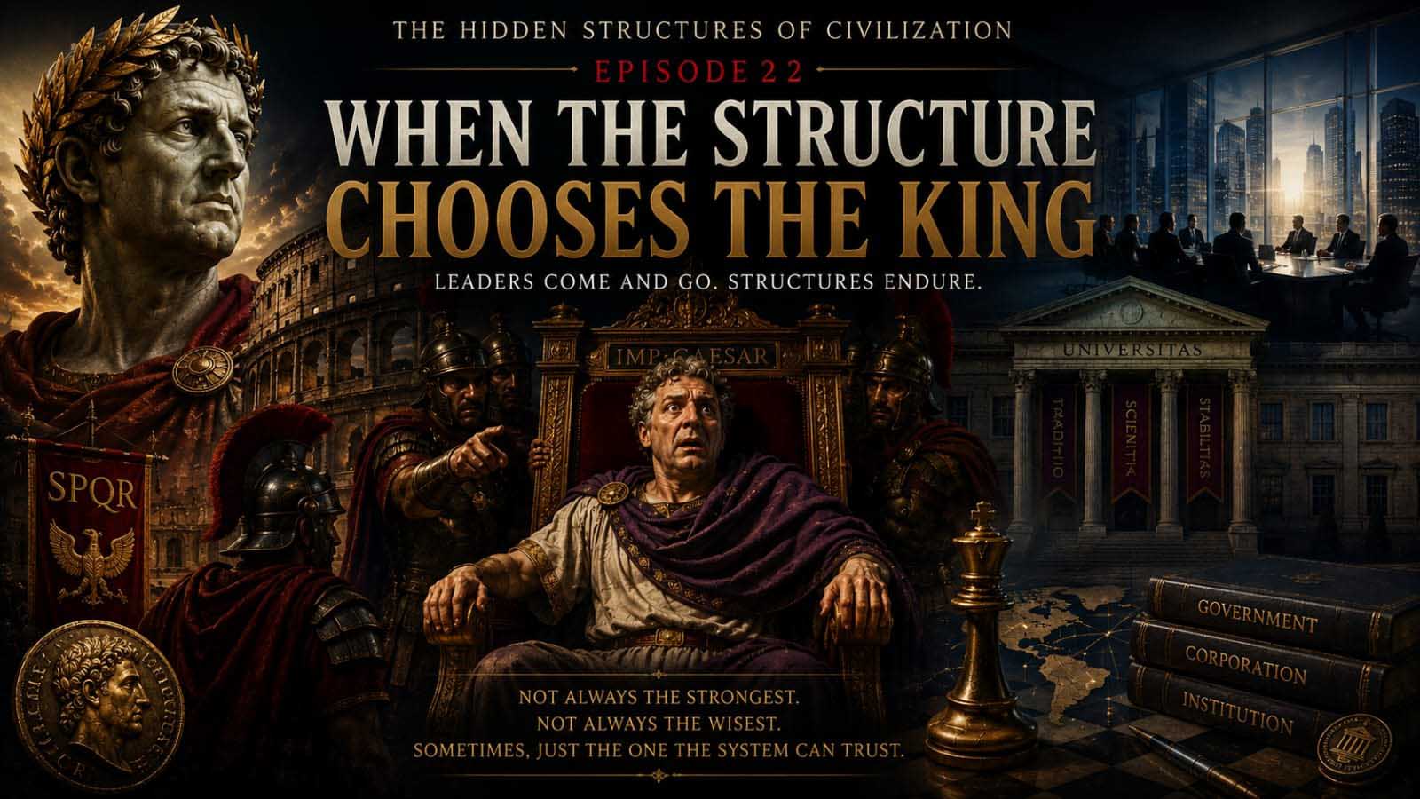 When The Structure Choses King Transhumation Hidden Structures of Civilization Article Cover