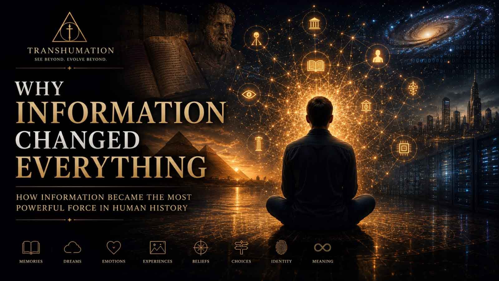 Why infomration Changed Everything Transhumation Article Cover