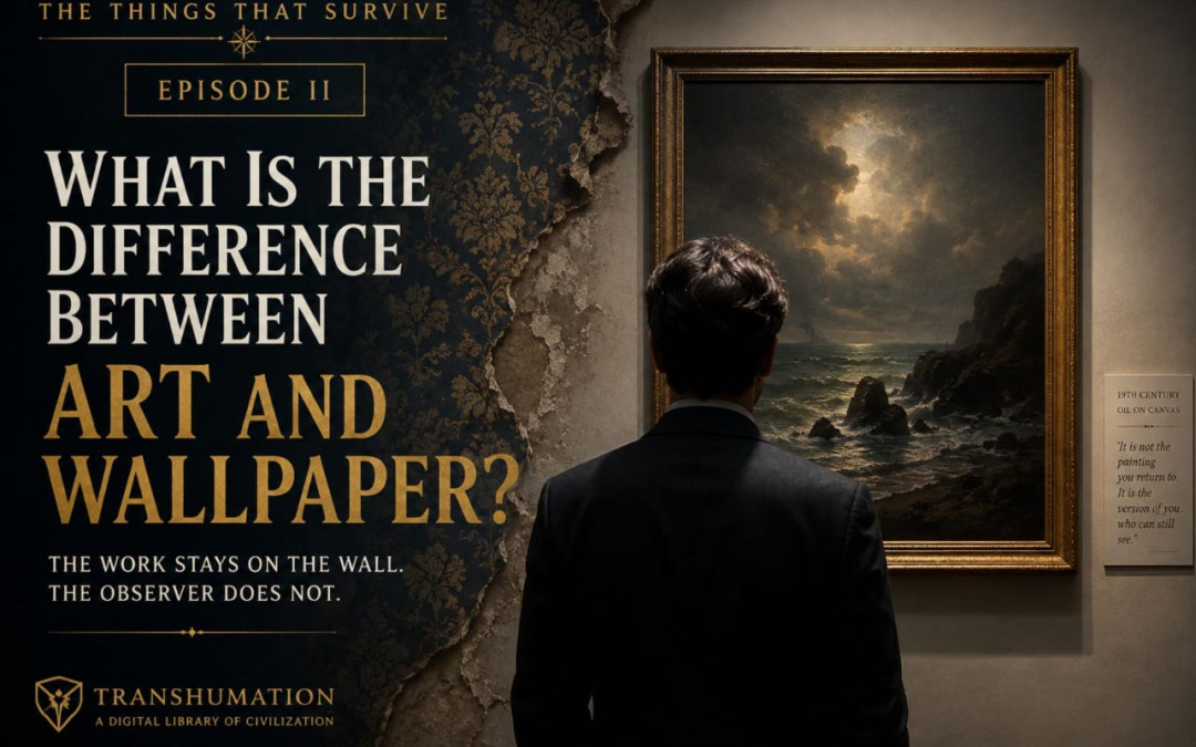What Is the Difference Between Art and Wallpaper?