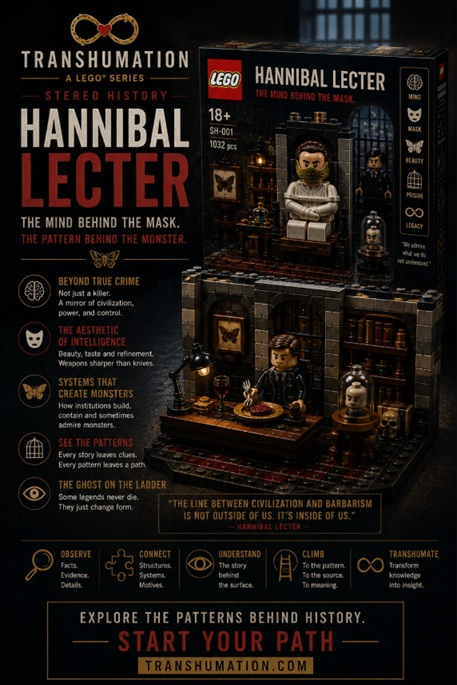 Hannibal Lecter Transhumation Fake Ad Lego