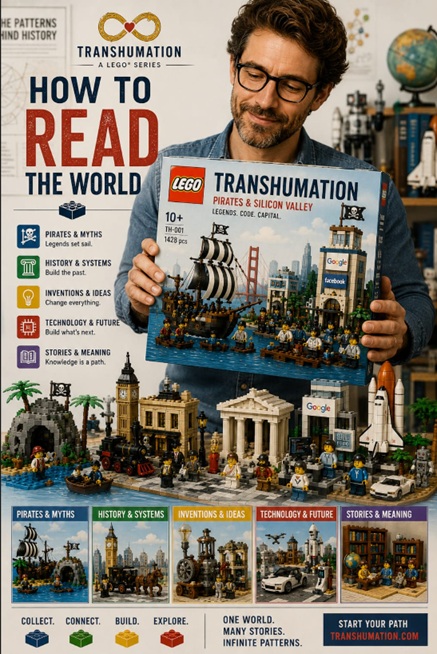 How to Read the world Transhumation Fake Ad