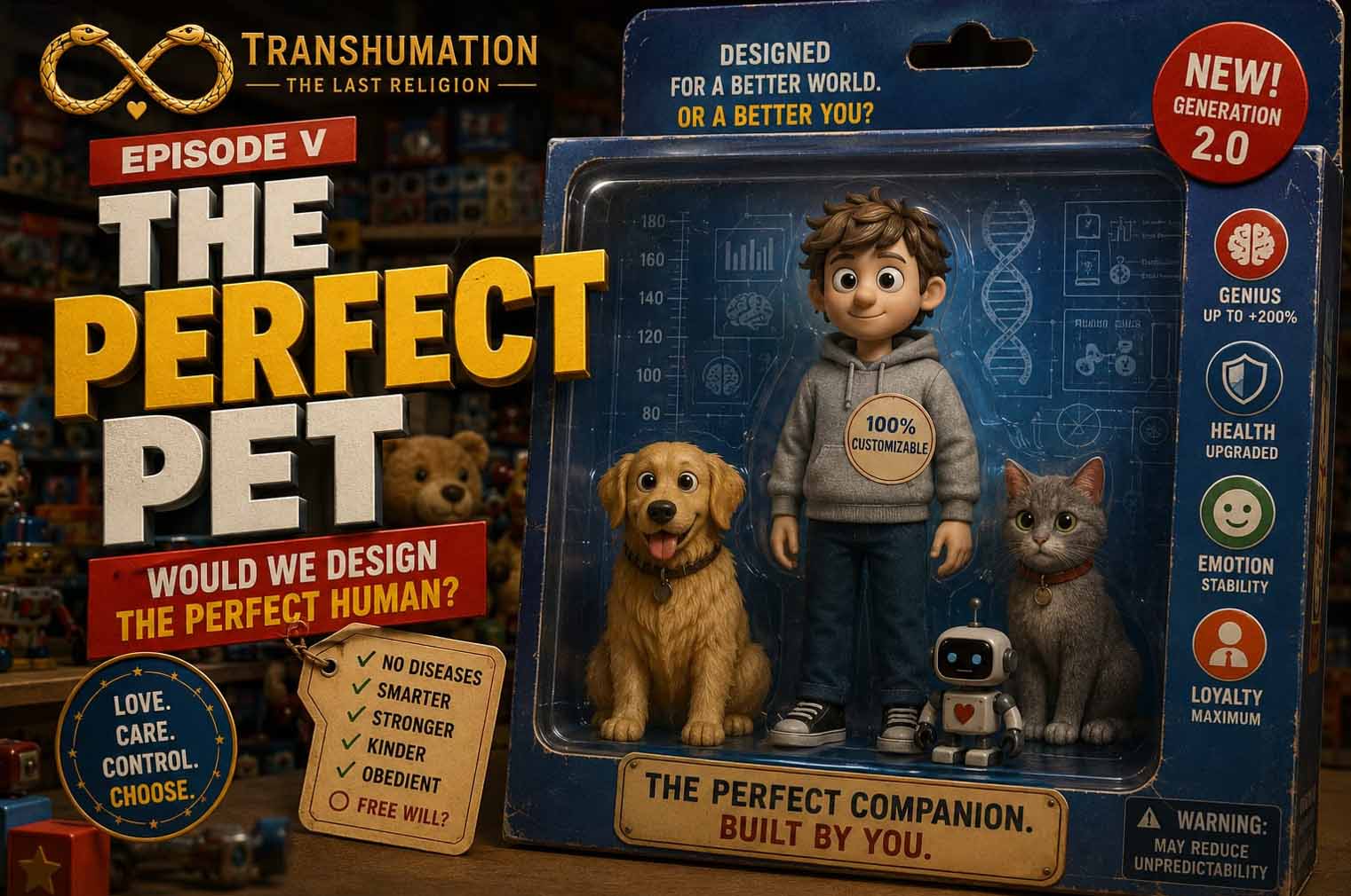 Perfect Pet Would we design the perfect human Transhumation Last Religion Article cover