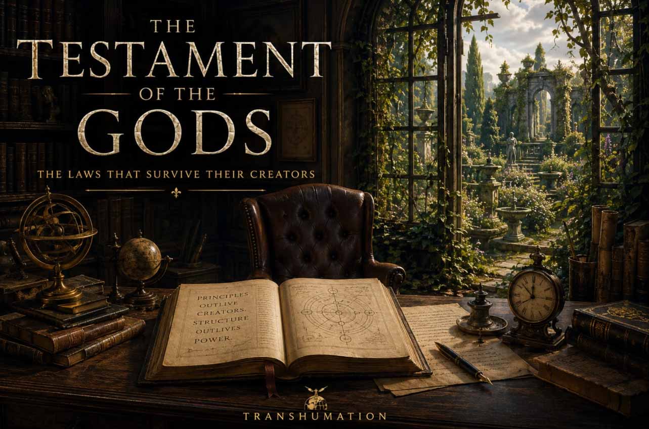 Testament of the Gods Transhumation Article Cover