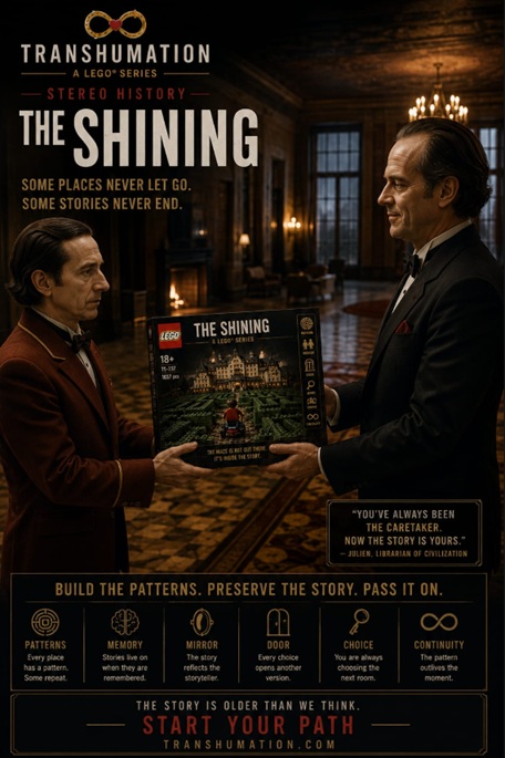 The Shining Transhuamtion Fake Ad Lego toolkit