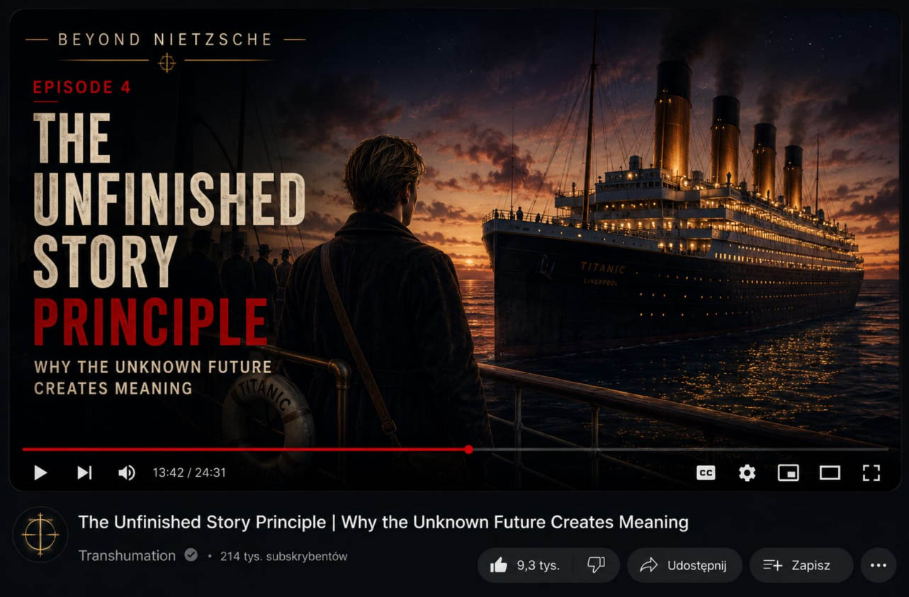 The unfinihed Story Transhumation Article Cover
