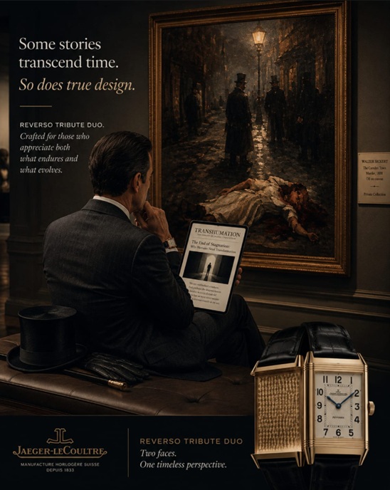 Transhumation Fake Ad Stereo History Ripper name Reverso