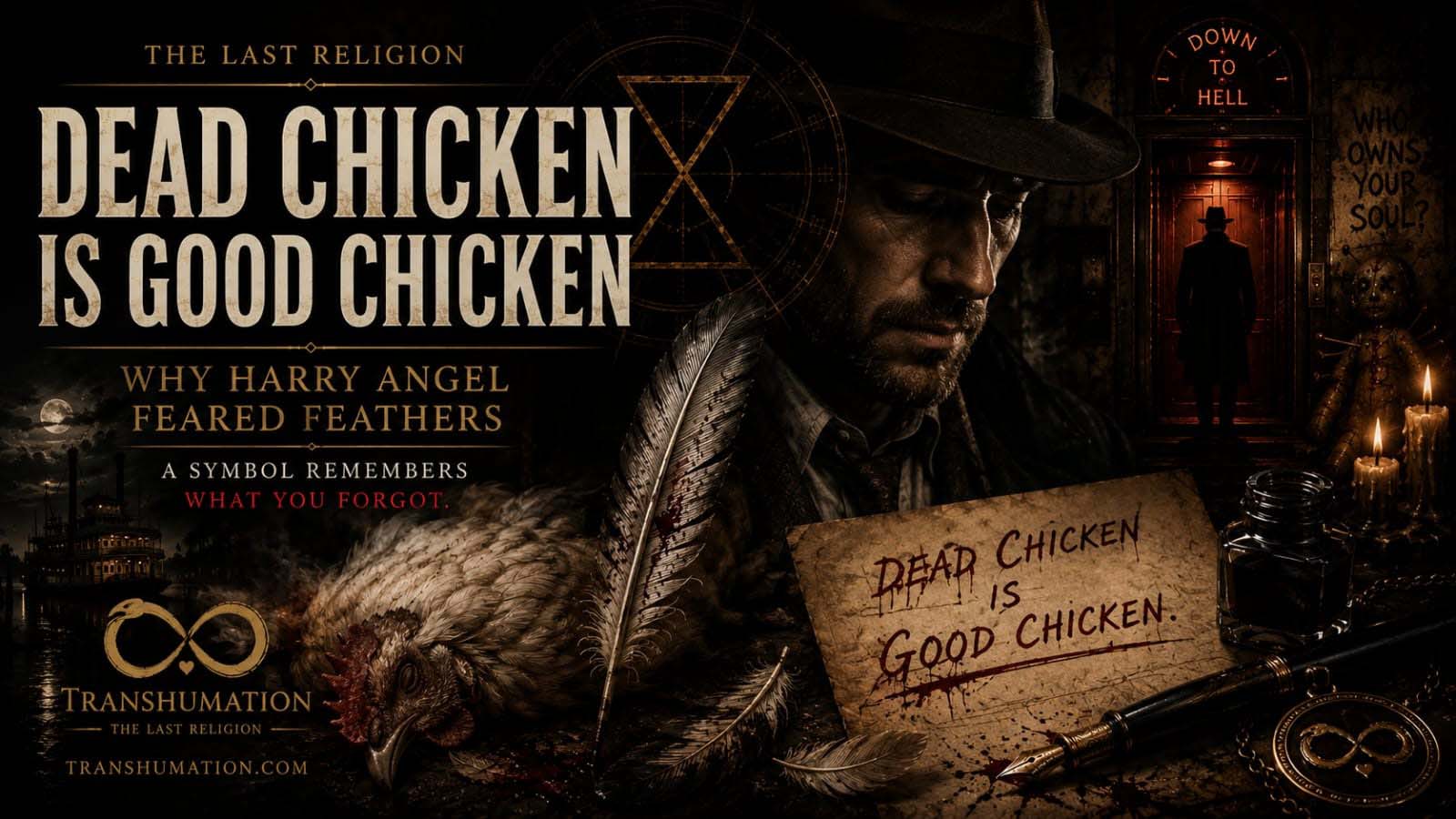 Why Harry Angel Feared Feathers Last Relgion Transhumation Article Cover