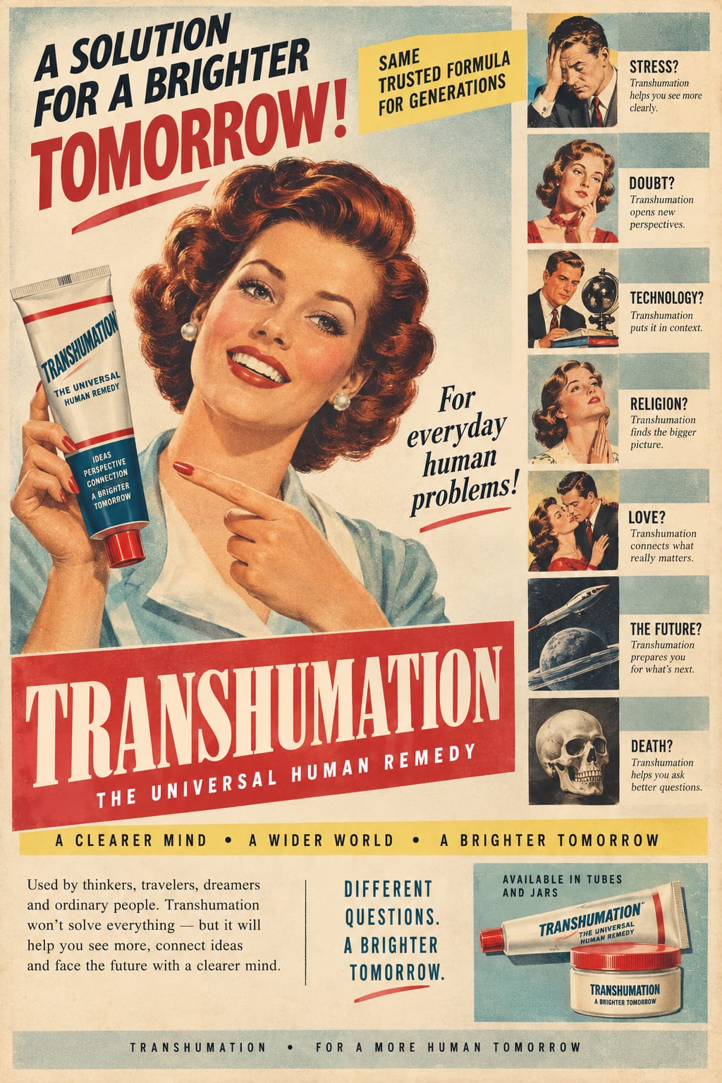 Fake Ad Transhumation Digital Library of Civilization 4