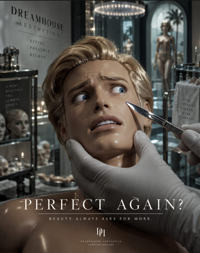Fake Ad Transhumation Ken Doll