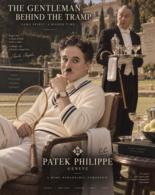 Fake Ad Transhumation Patek Chaplin