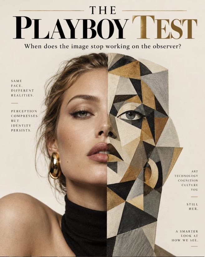Fake Ad Transhumation Playboy Test