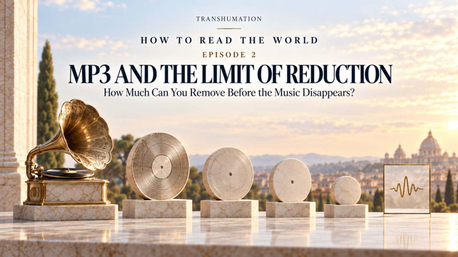 MP3 and the Limit of Reduction Transhumation Article Cover New Theurgy 1