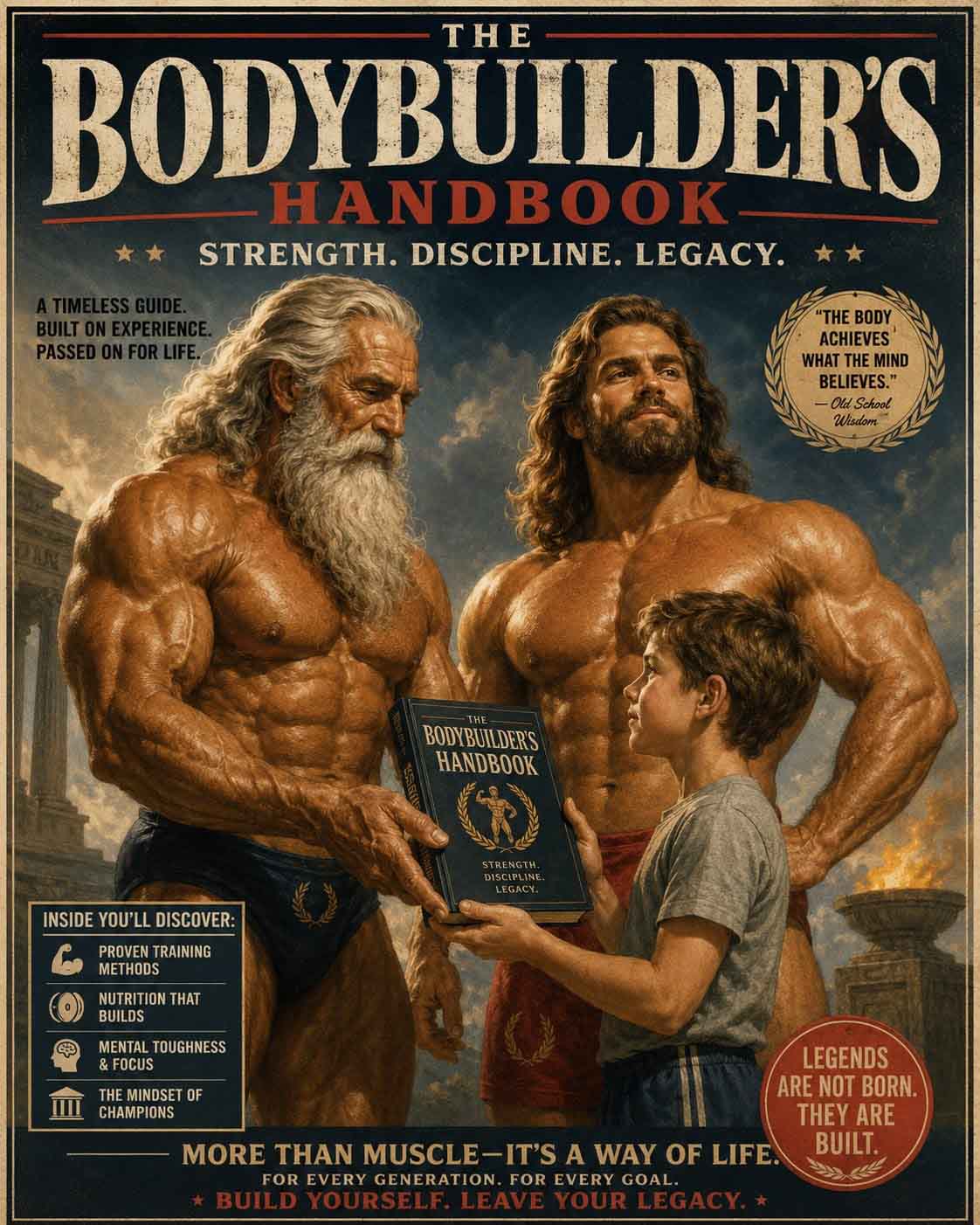 The Bodybuilders Transhumation Fake Ad